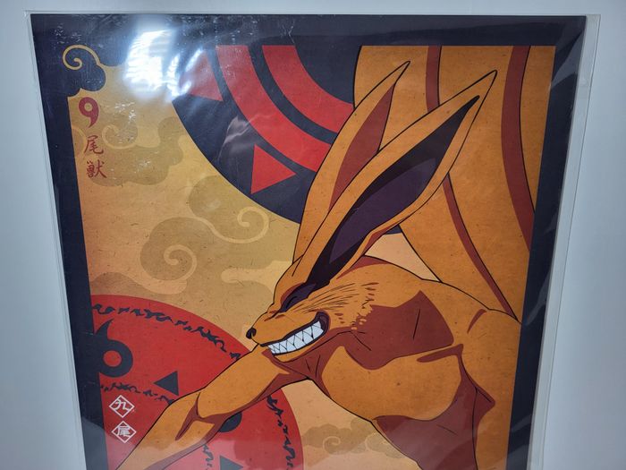 Naruto Shippuden Ichiban Kuji G Clear Poster Affiche Naruto kyubi 40x30CM - photo numéro 2