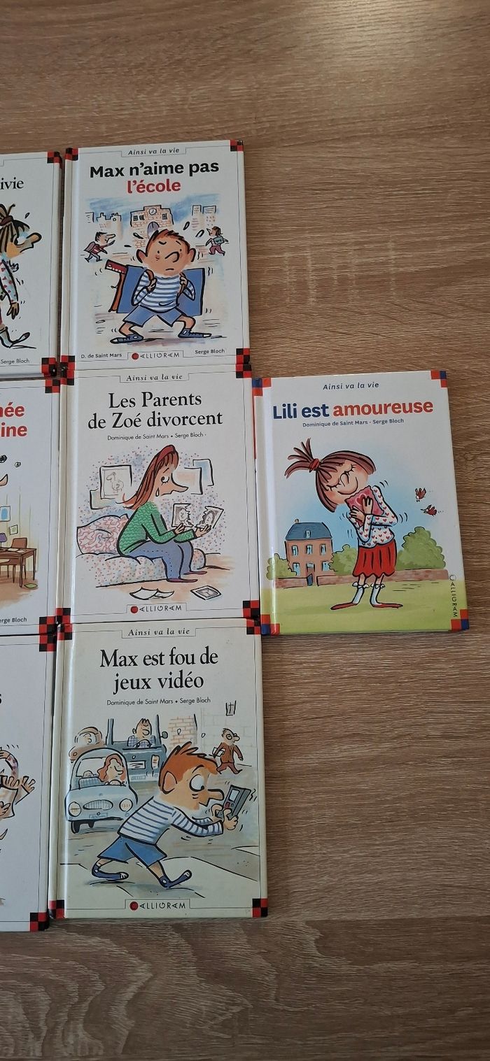 Lot 10 livres Max et Lili Histoires de la vie quotidienne - photo numéro 3