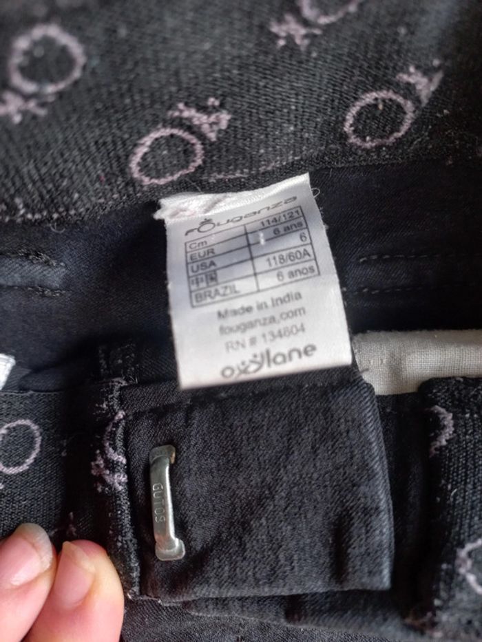 Pantalon noir fouganza 6 ans - photo numéro 4