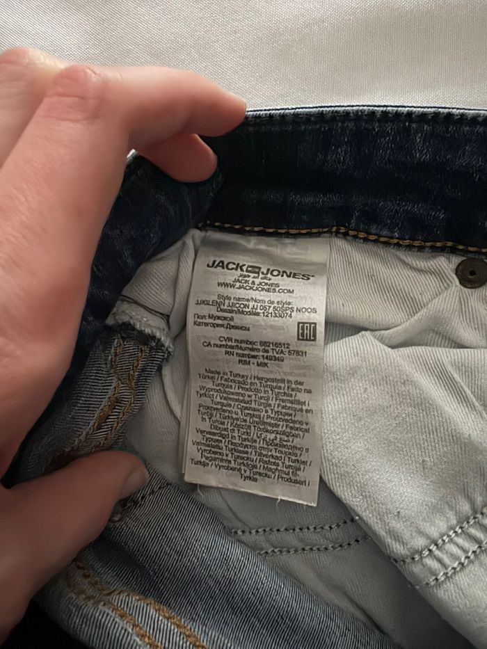 Jean bleu slim L.32 - Jack&Jones - FR.46/3XL-W.36 - photo numéro 6