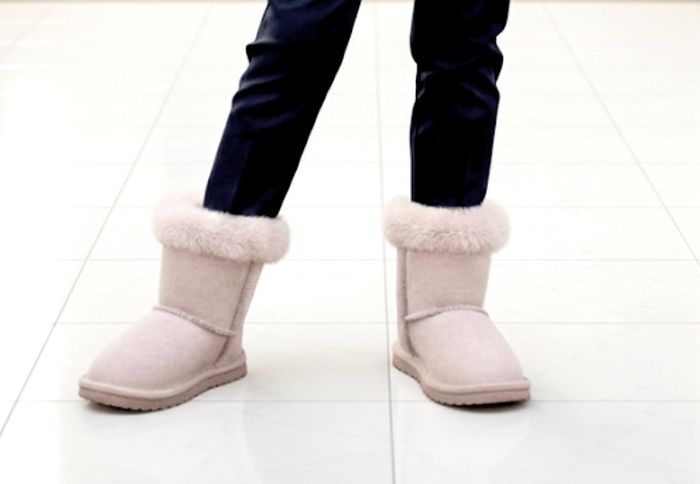 Bottines neuves * 33  * coloris rose poudré - photo numéro 2