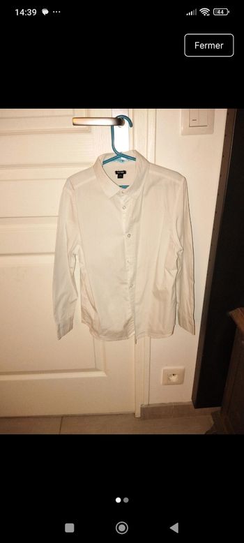 Chemise blanche Kiabi 8 ans