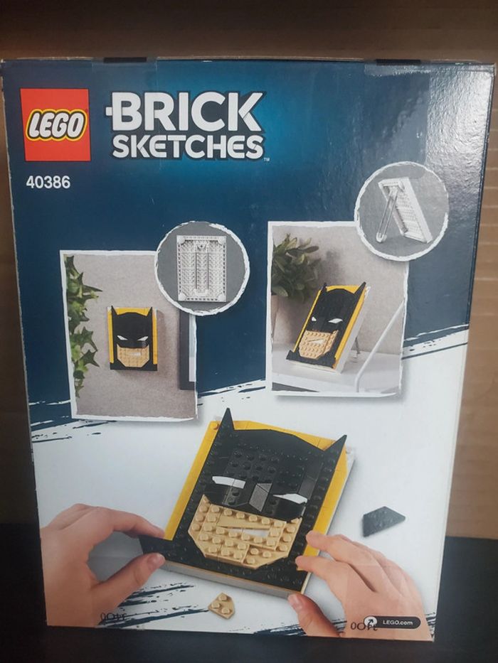 Lego cadre visage Bat Man. - photo numéro 2