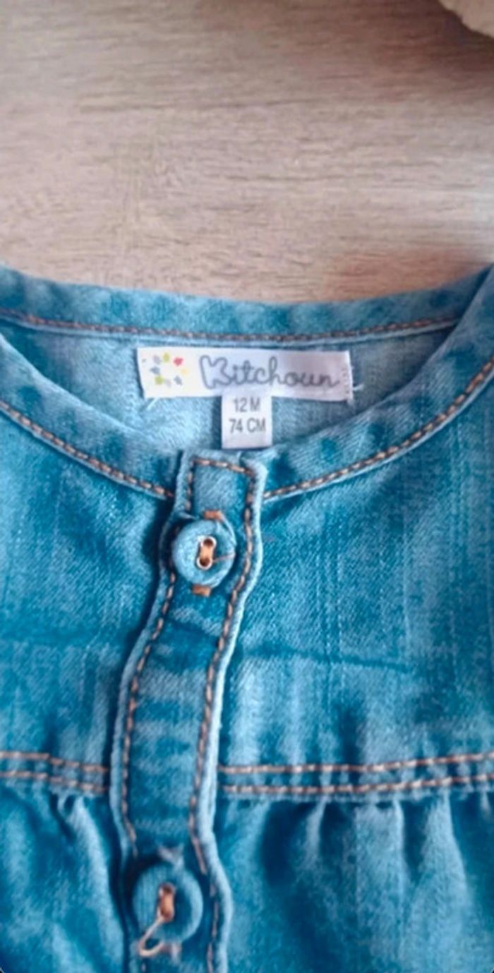 Robe en jean 12 mois - photo numéro 2