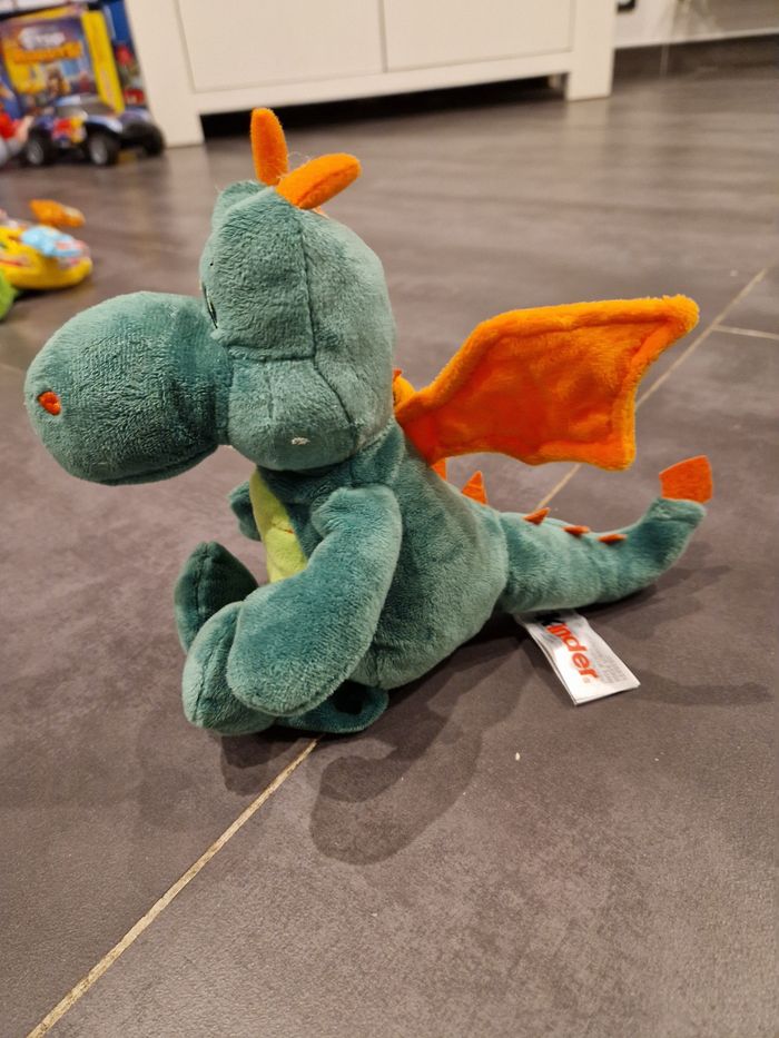 Peluche dinausore kinder - photo numéro 2