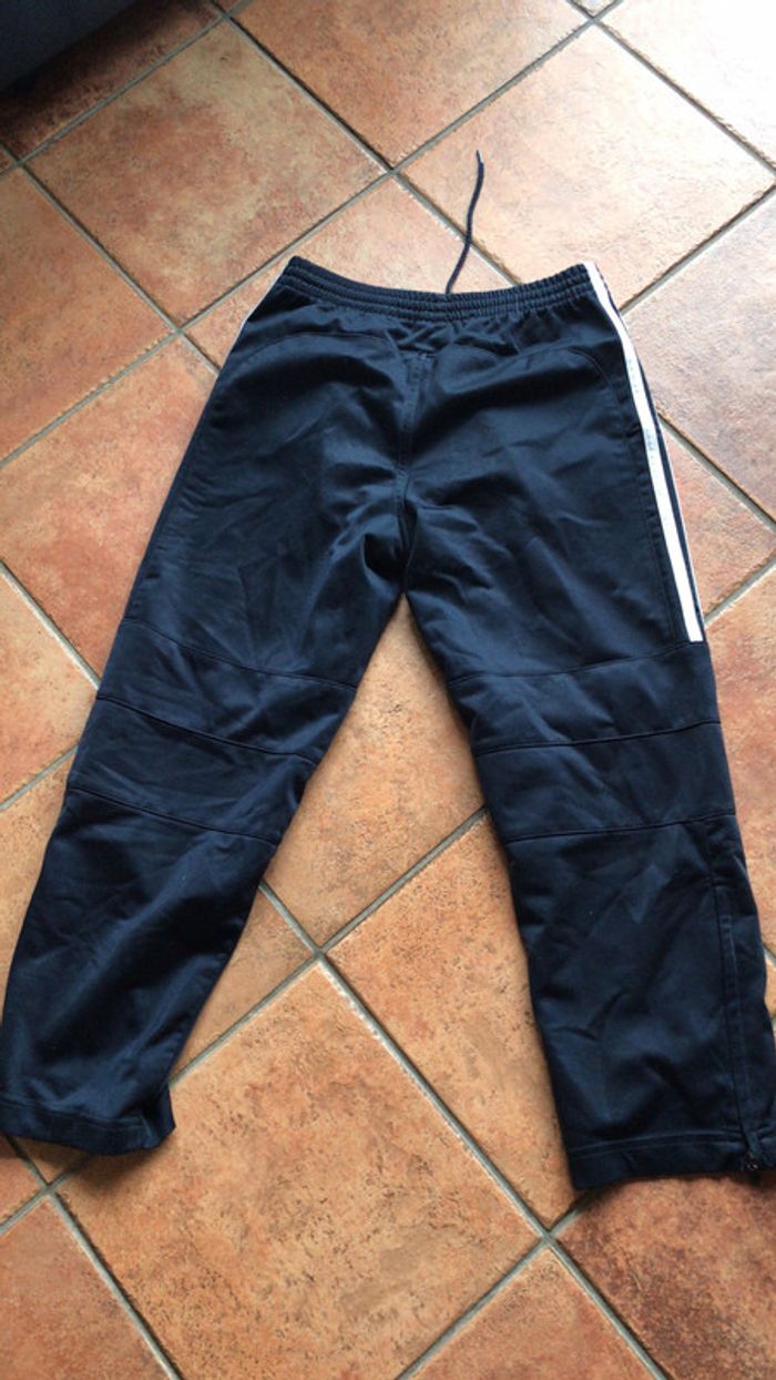 Adidas pantalon de survêtement bleu foncé - photo numéro 5