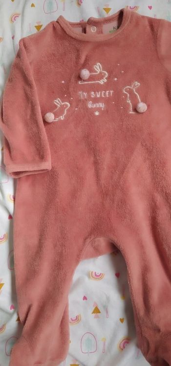 Lot 4 pyjamas 3 mois séparable