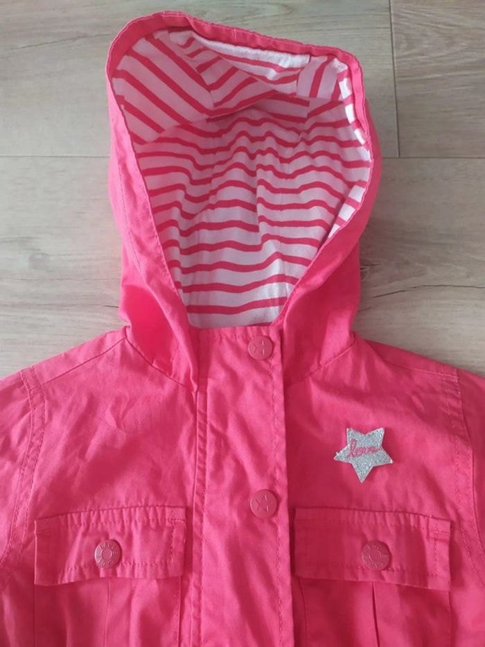 Veste légère fille rose framboise taille 3 ans La Compagnie des Petits - photo numéro 4