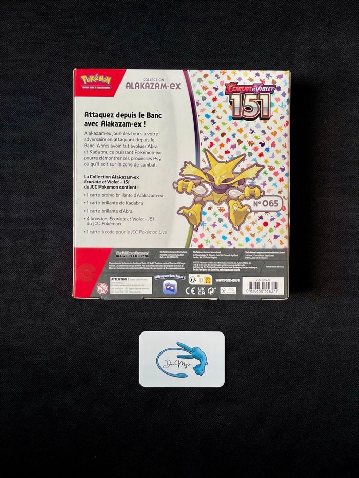 Pokémon Coffret 151 Alakazam EV 3.5 : 69€ - photo numéro 3