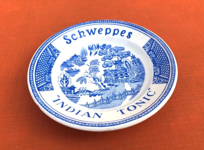 Années 1970 Coupelle / Ramasse-Monnaie Schweppes " Indian Tonic " Sarreguemines France - photo numéro 8