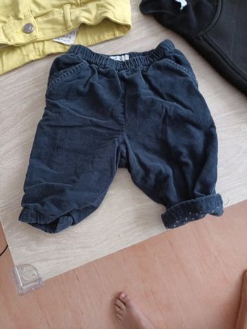 Pantalon bleu marine fille