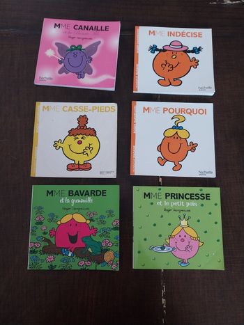 Livres Monsieur Madame