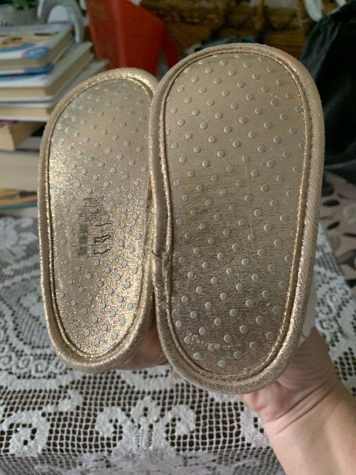 Petite bottines dorées - photo numéro 2