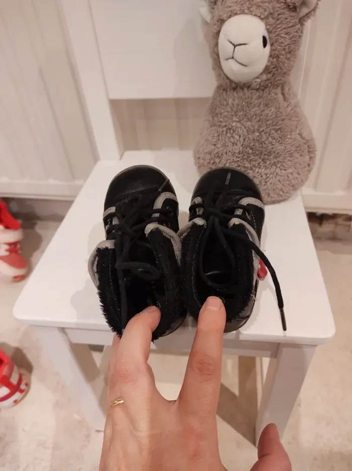 Chaussures bottines bébé Tissaia Taille 21 - photo numéro 4