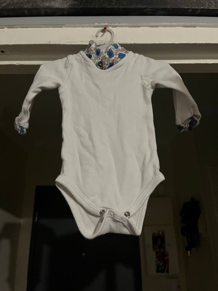 Body fille 3 mois Pommette