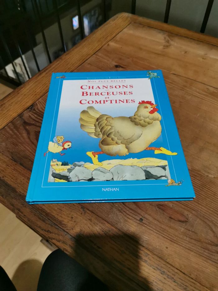 Livre sur les berceuses et comptines