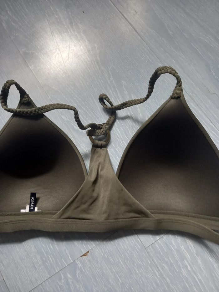 Ensemble maillot 2 pieces femme taille 42/44 kaki - photo numéro 5