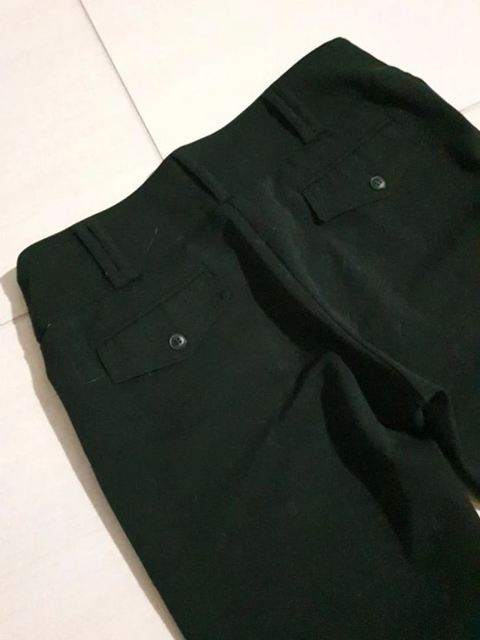 Pantalon évasé à jambes larges - taille 40 - photo numéro 7