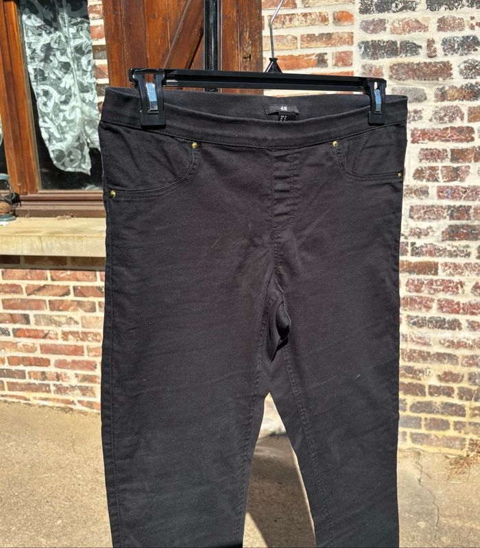 👖 Jean stretch noir H&M – Taille 42 - photo numéro 2