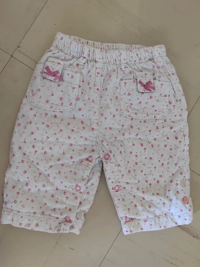 Pantalon fleuris