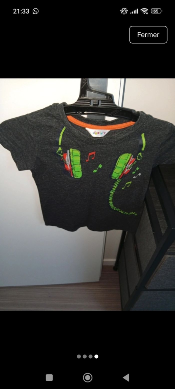 Tee shirt manche courte