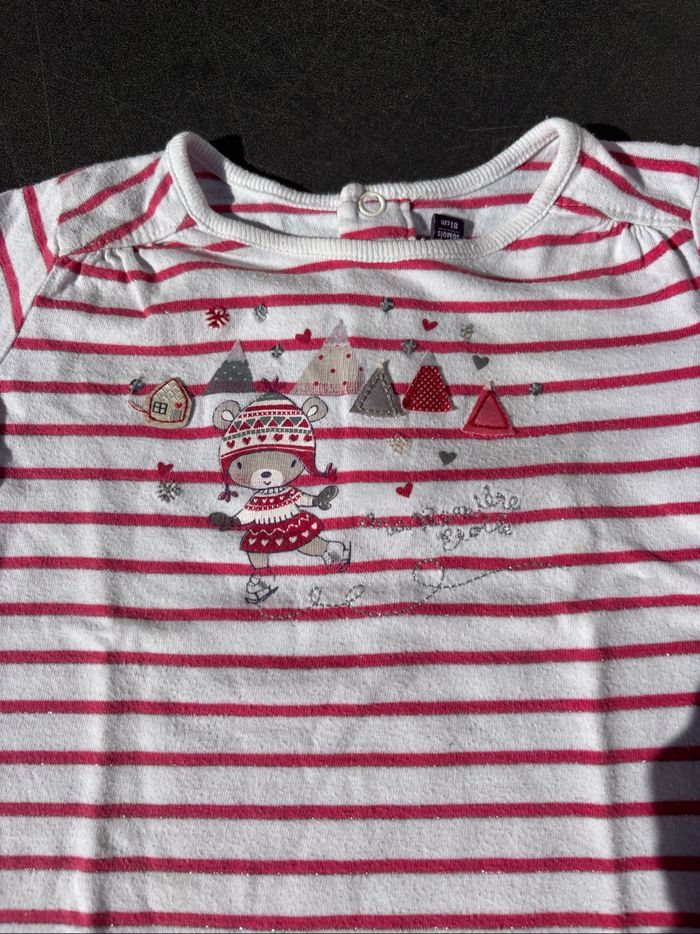 T-shirt manches longues 18 mois première étoile sergent major - photo numéro 4