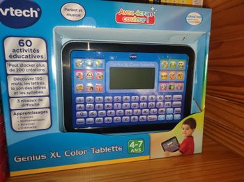Genuis XL Color Tablette neuve 4-7 ans