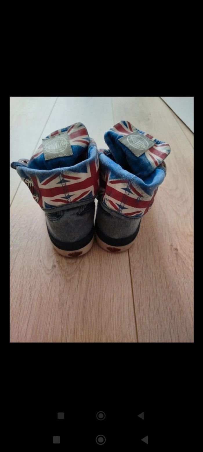 Palladium drapeau anglais - photo numéro 3