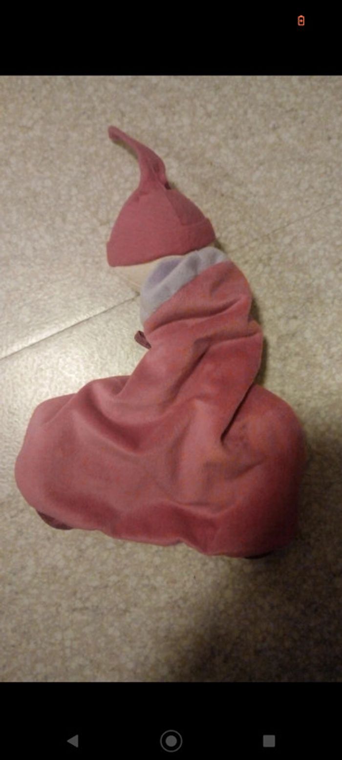 Doudou poupon Corolle cœur de grenadine - photo numéro 2