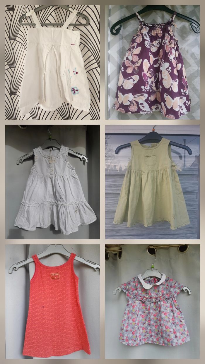 Lot fille été 18 Mois