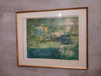 tableau peinture coloré 72 x 57 cm