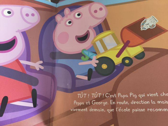 Livre Peppa va à l'école - photo numéro 3