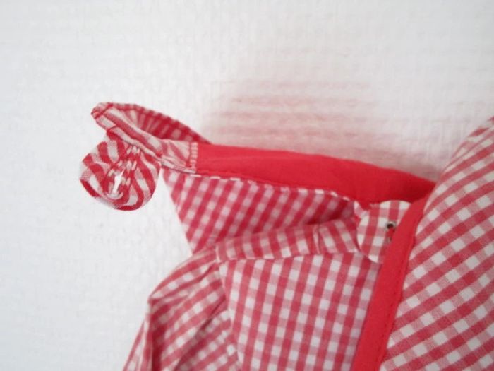 Imperméable vichy rouge Marèse 23 mois TBE - photo numéro 7
