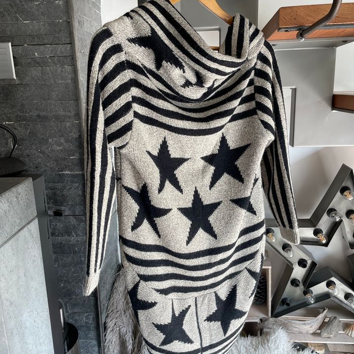 gilet en laine à étoile - photo numéro 2