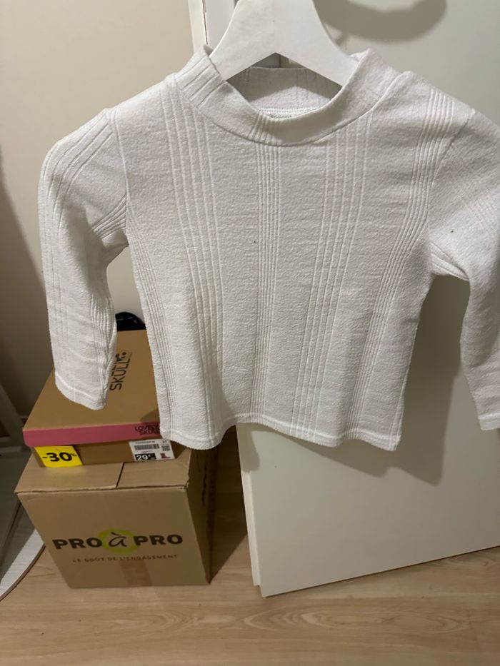 T-shirt manche longue 6 ans SHEIN - photo numéro 2