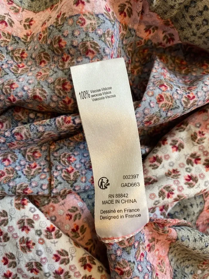 Robe courte à fleurs La Redoute - photo numéro 9