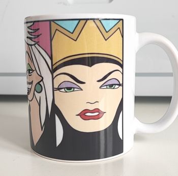 Mug blanc méchant Disney 