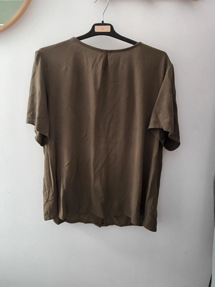 T-shirt blouse manches courtes - photo numéro 5