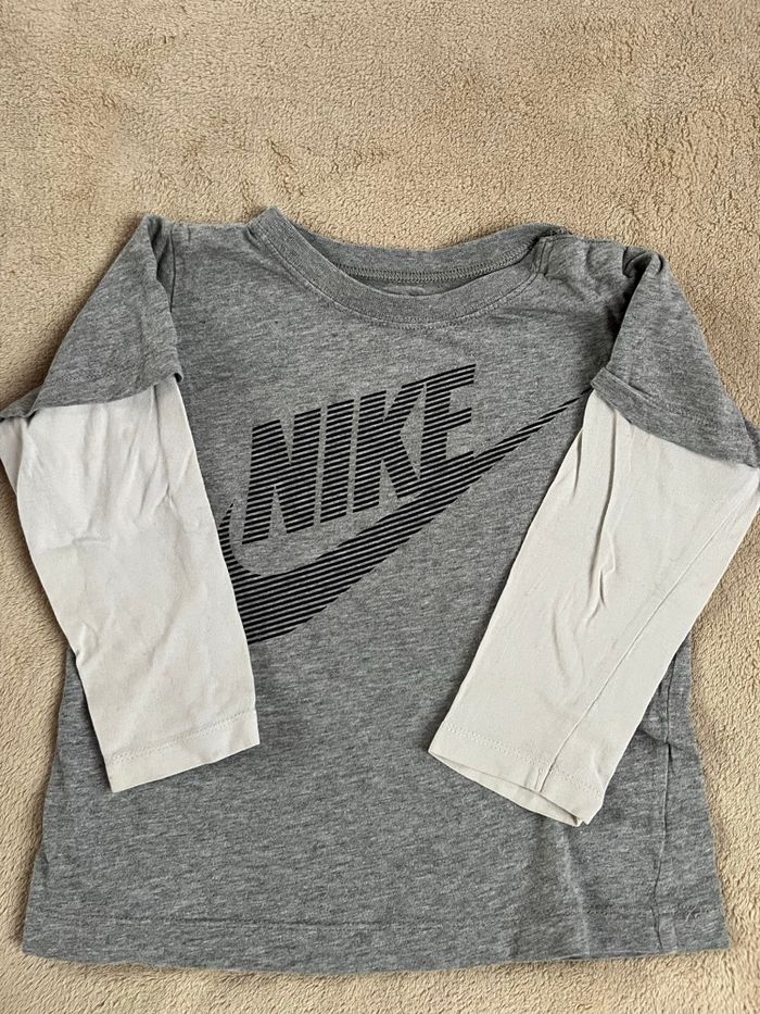 T-shirt manches longues pour garçon | Nike | 24-36mois - photo numéro 2