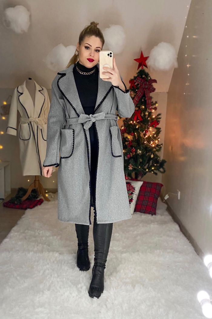 Fausse Fourrure Manteau Jacqueline Riu 2019 Robe Jacqueline Riu