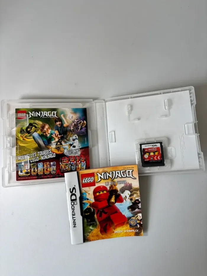 Jeux Nintendo ds lego ninja go complet PAL FR - photo numéro 3