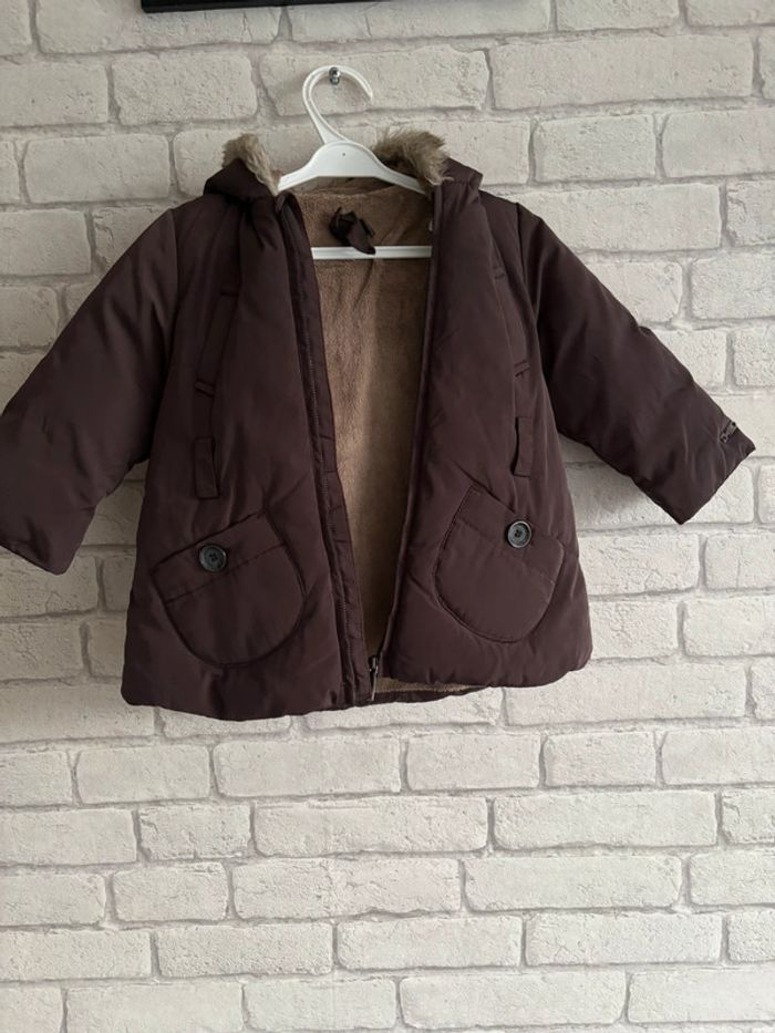 Manteau Zara taille 12/18 mois - photo numéro 3