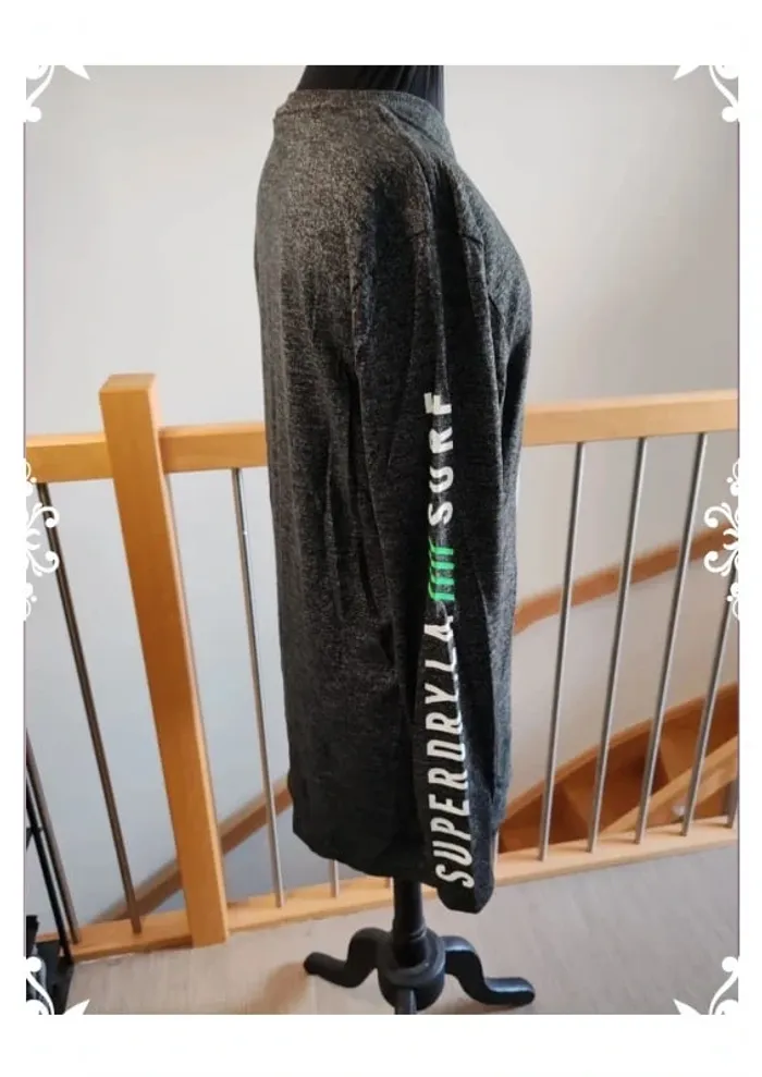 T-shirt long Superdry - photo numéro 3