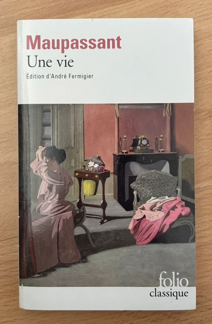Livre Une Vie de Maupassant