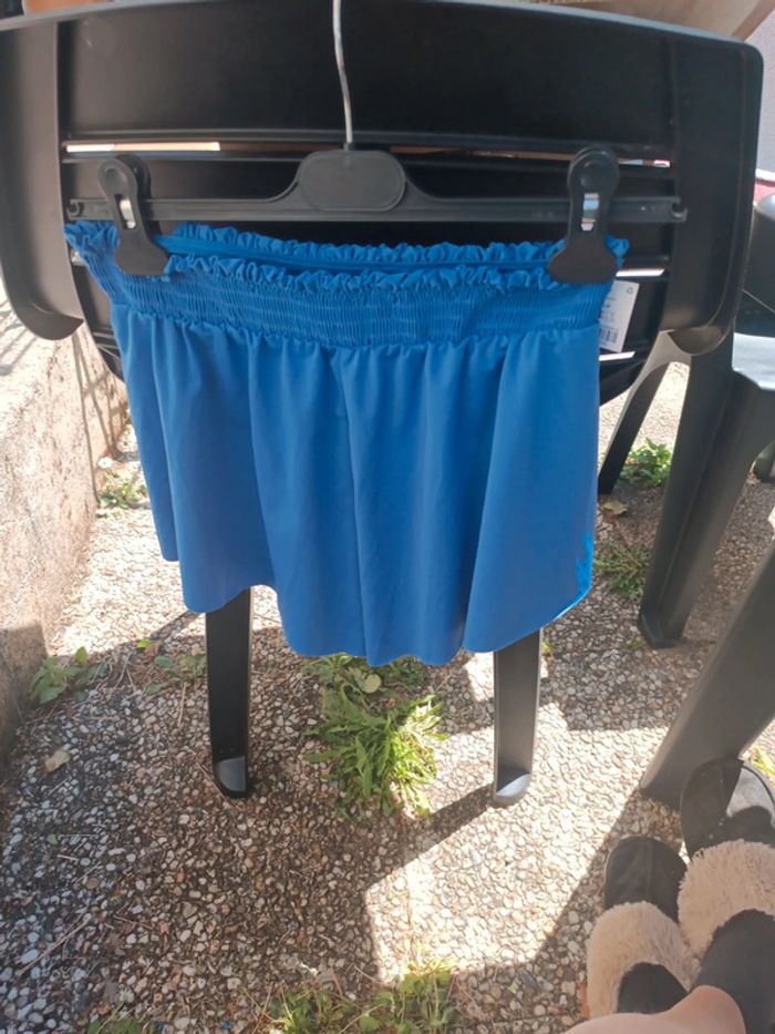 Petit Short bleu été femme - photo numéro 6