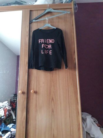 Tee-shirt manches longues kiabi