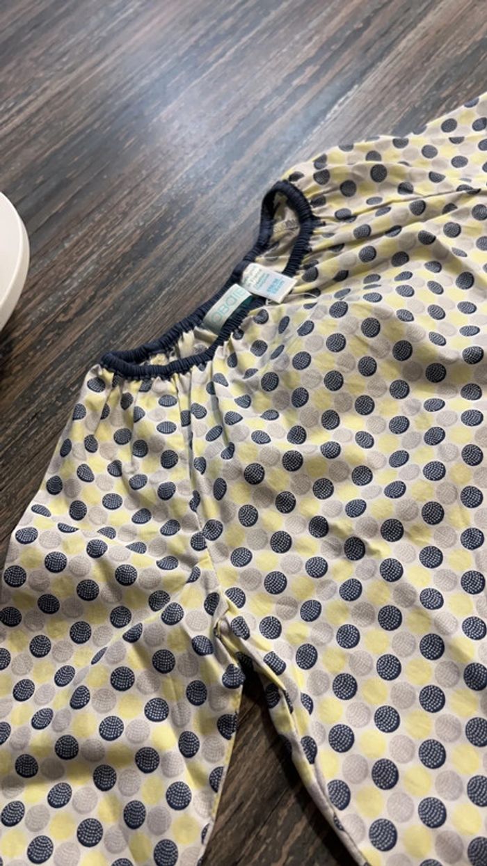 Magnifique petite blouse neuve obaibi 6 mois fille - photo numéro 3