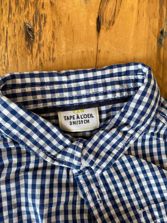 Chemise à carreaux tape à l’œil - photo numéro 2