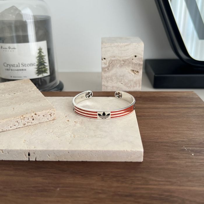 Bracelet Gucci/Adidas en argent sterling, orange - photo numéro 7