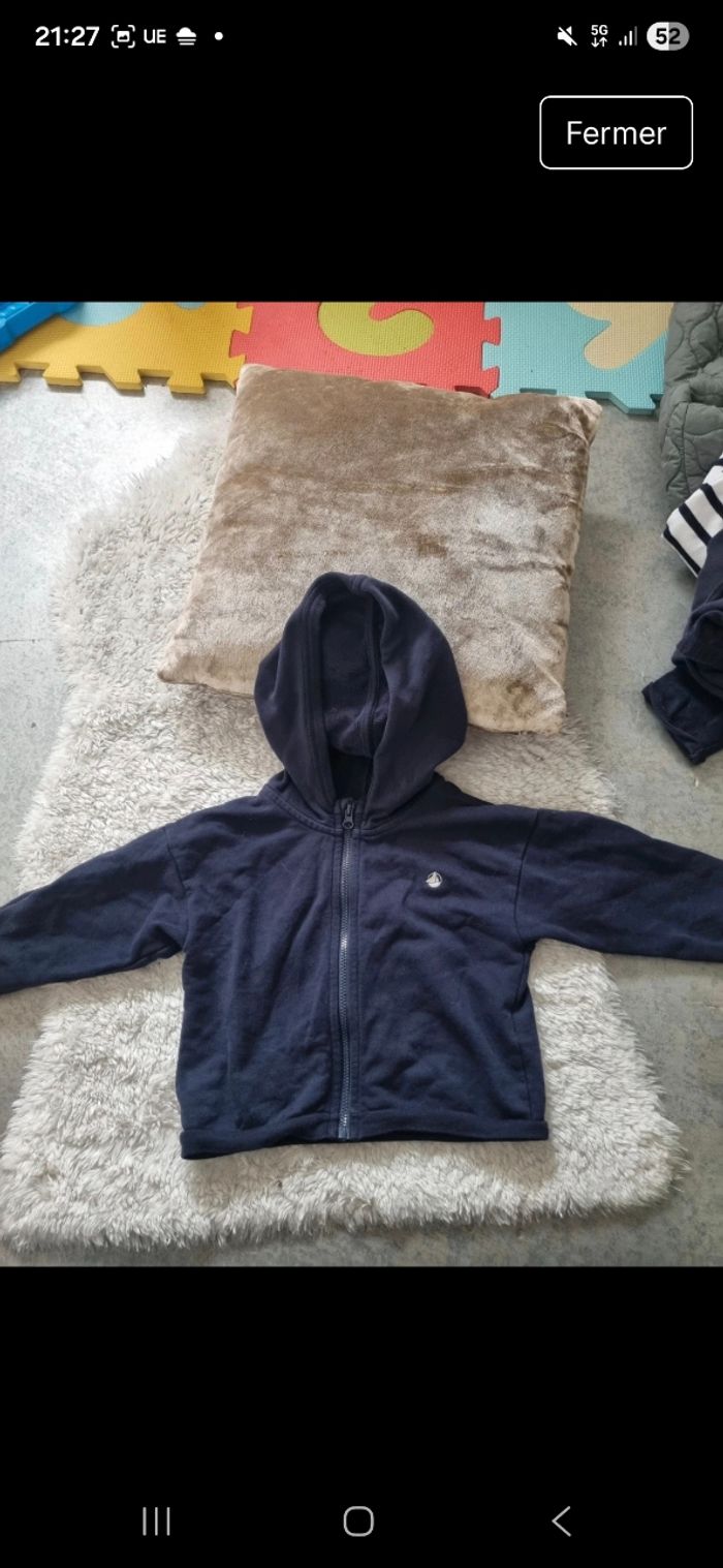 Veste Zipée Petit Bateau